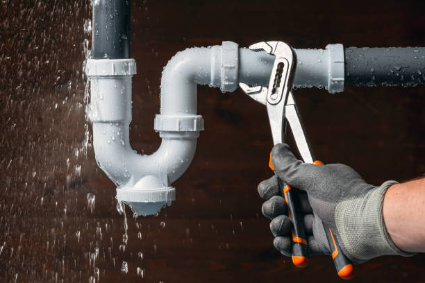 Professional Drain Cleaning technician working in Hallsboro, NC